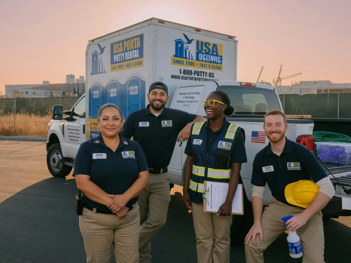 Porta Potty Rental company in Vinton, CA